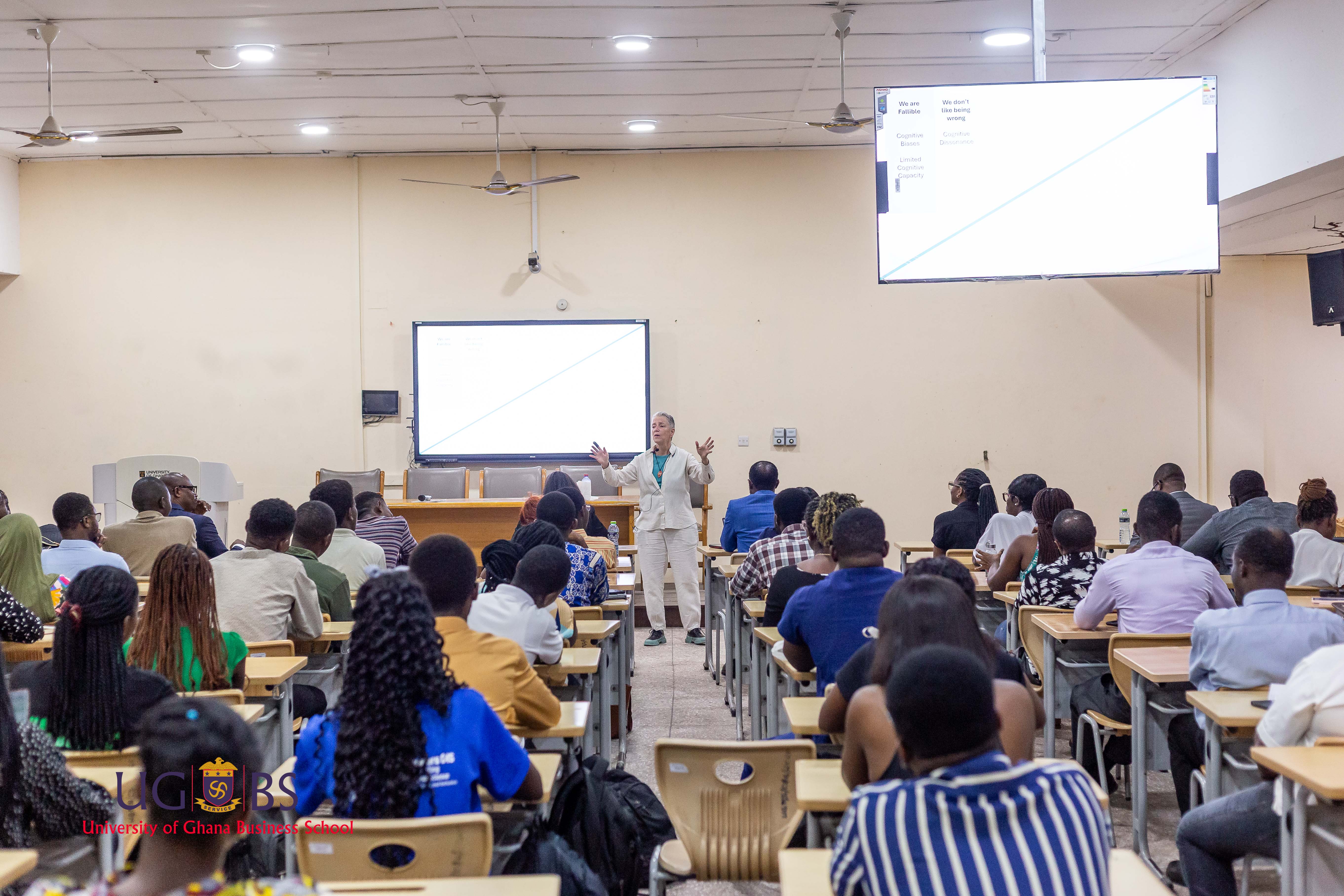 UGBS International Relations Unit Hosts Prof. Jill Klein for a Two-Day Seminar on Resilience and Growth Mindset