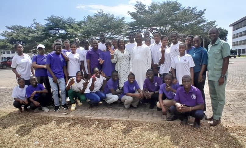 UGBS Professor of Marketing, Mahmoud Abdulai Mahmoud, Engages Students of Dabokpaa Technical Institute for Academic and Career Guidance 