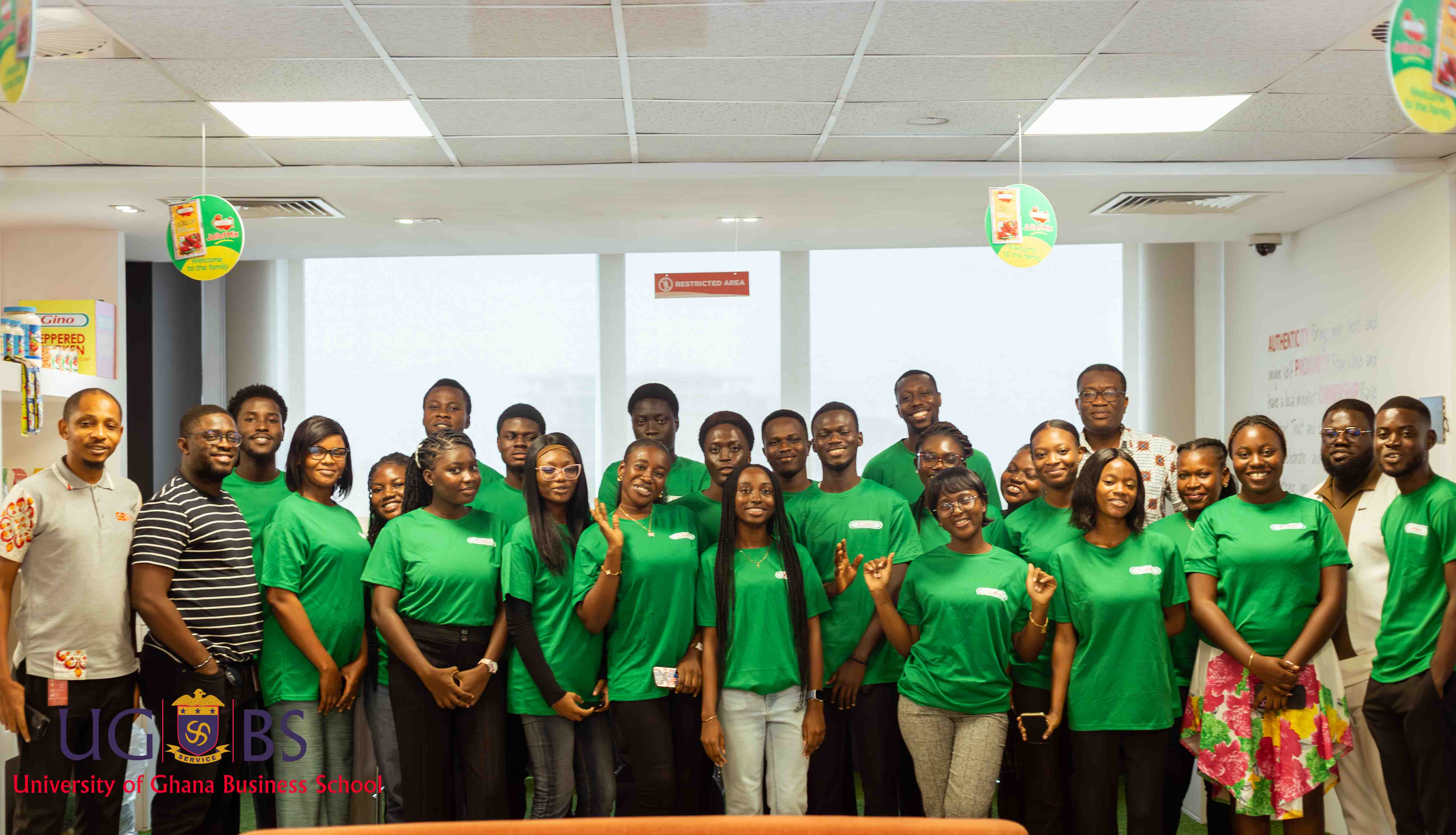 UGBS Finance Students Engage GBfoods Ghana in a Two-Day Industry Tour. 