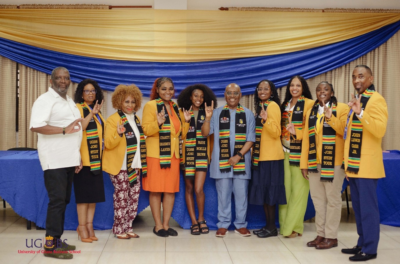 UGBS Hosts Johnson C. Smith University Students for Academic and Cultural Exchange Programme 