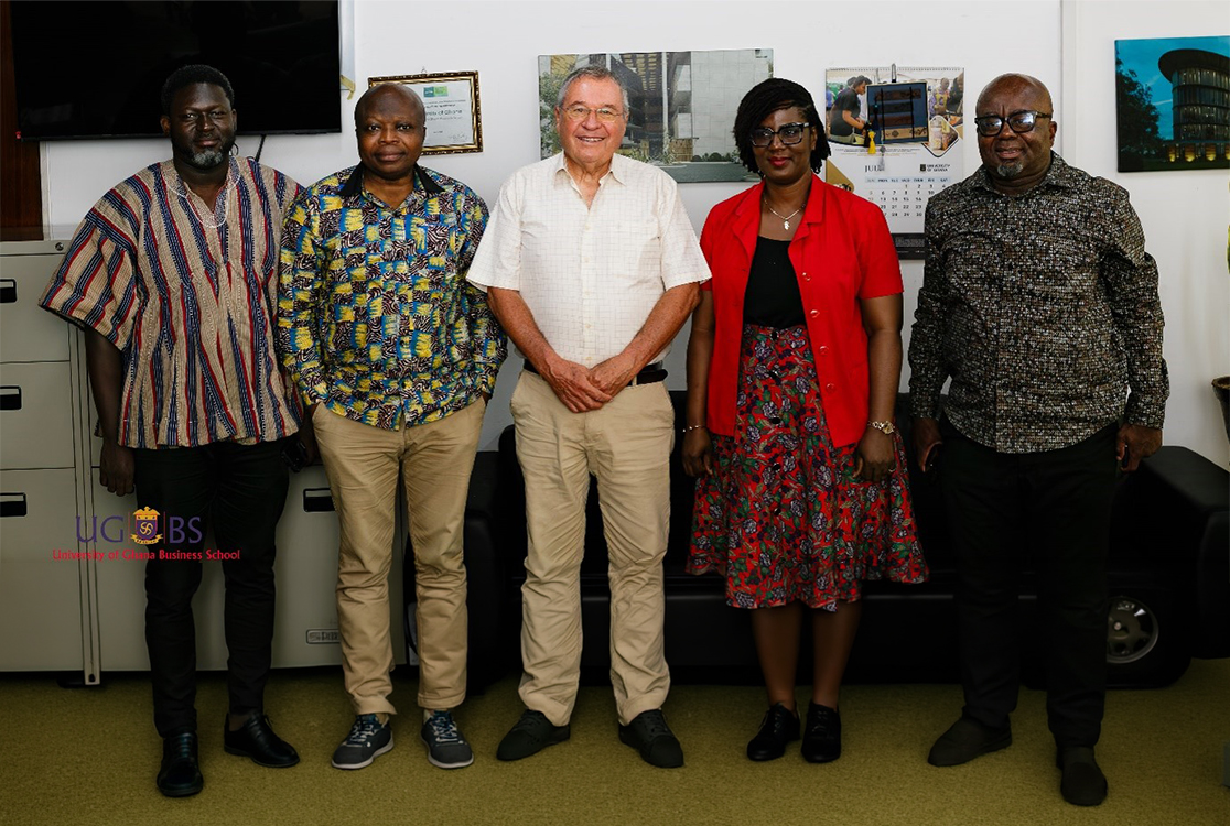 UGBS Hosts President of Galilee International Management Institute to Explore Academic Partnership