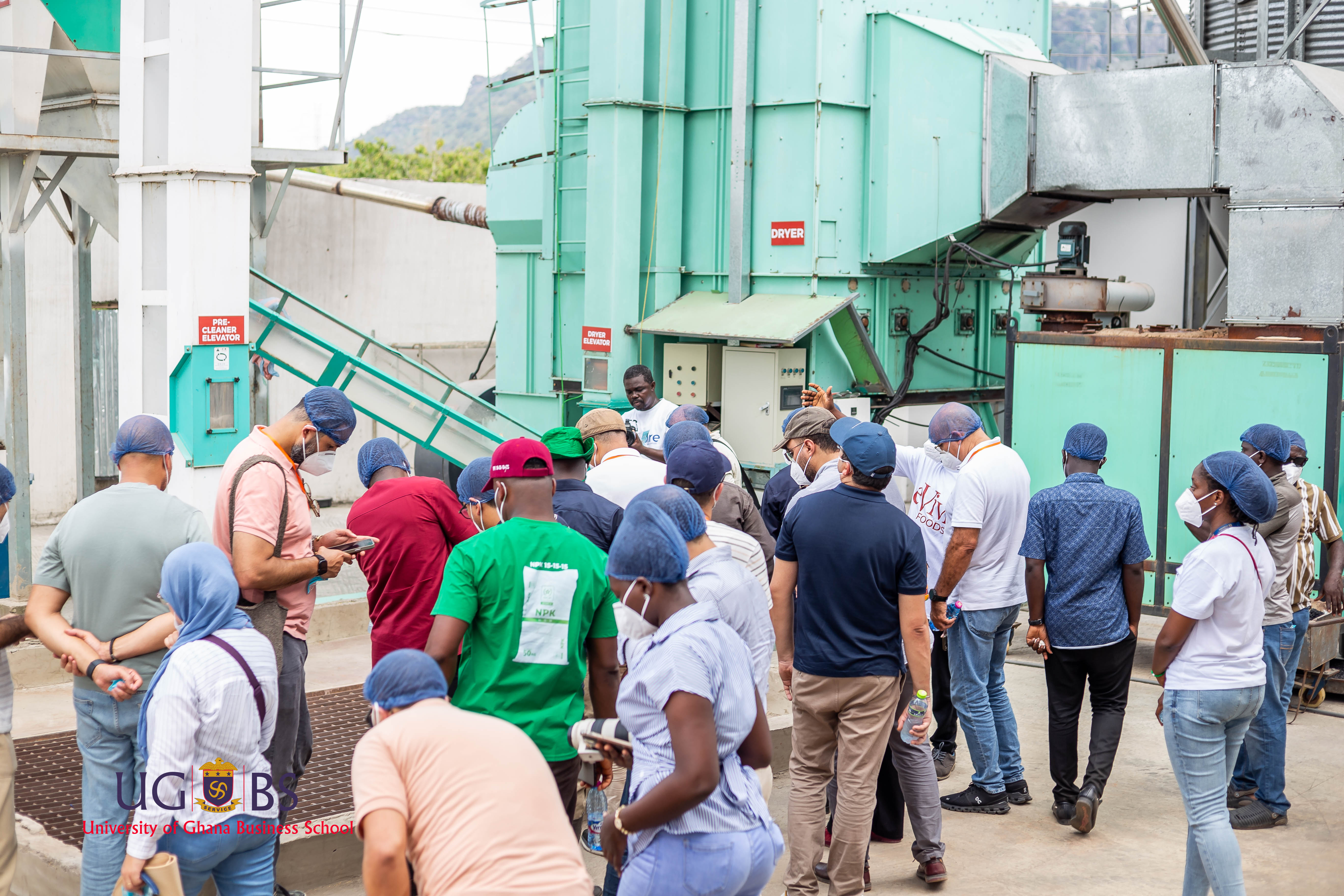 UGBS International Relations Unit Hosts EMBA Students from Africa Business School, Morocco, for an Expedition in Ghana