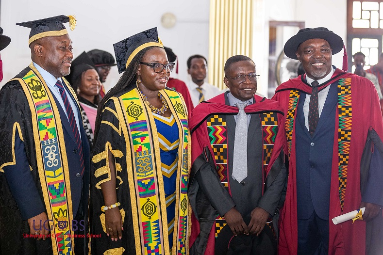 Dr. Albert Frimpong Becomes First Visually Impaired PhD Graduate from UGBS