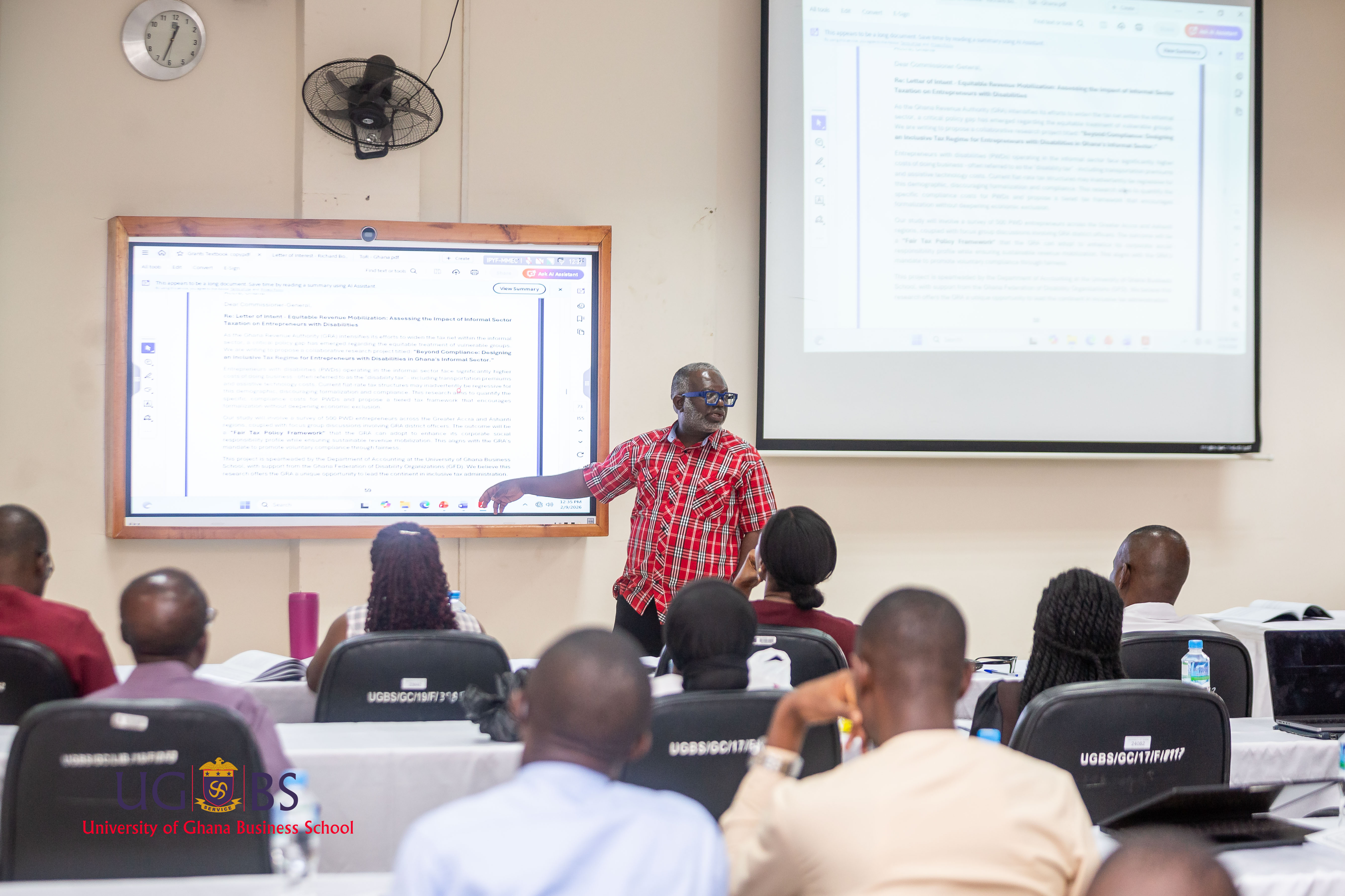 Department of Accounting Holds Seminar on Conceptualisation of Grant Proposal Writing