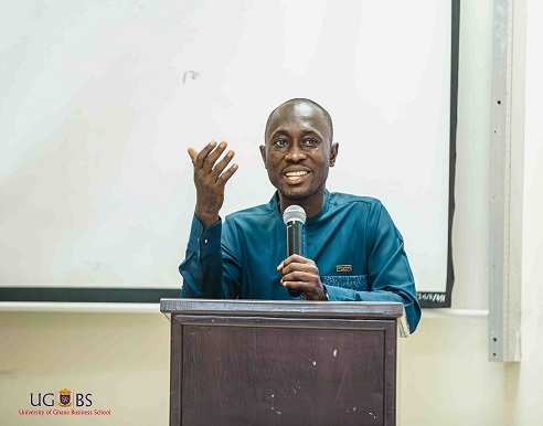 Prof. Godfred Matthew Yaw Owusu, Industry Liaison Associate, UGBS Grantsmanship and Skills Development Unit 