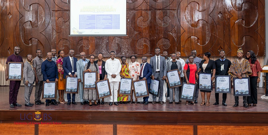 UGBS Holds Handing Over Ceremony to Welcome New Dean, Prof. Ernest Yaw Tweneboah-Koduah