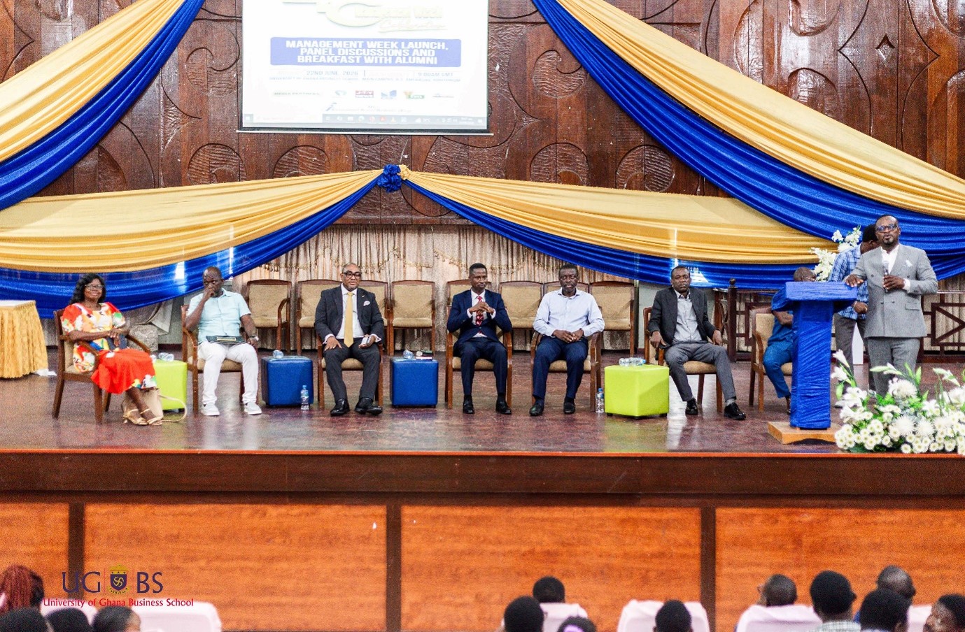 UGBS Launches 46th Management Week Celebration with Discussions on Developing Talent for a Digital and Sustainable Future