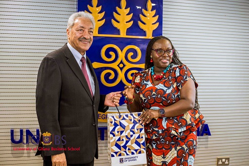UGBS Hosts Prof. Fikru H. Boghossian as Part of its AACSB Accreditation Journey