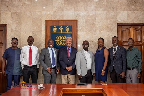 UGBS Hosts Prof. Fikru H. Boghossian as Part of its AACSB Accreditation Journey